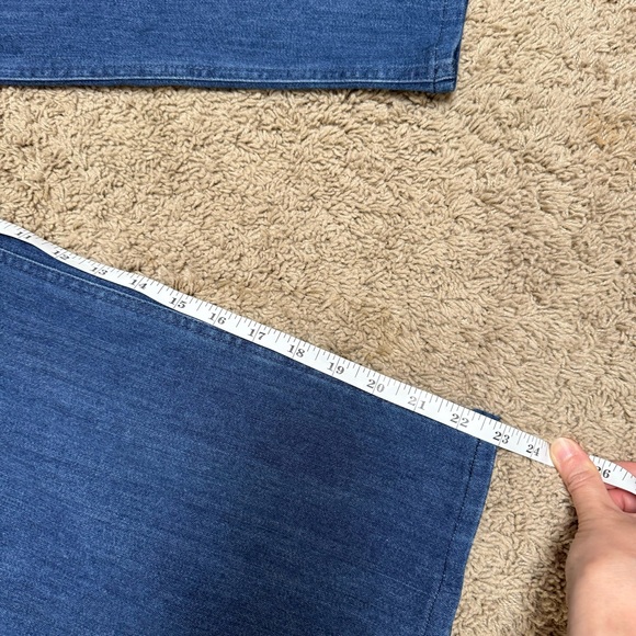 J. Jill Full Leg Crop Denim Jeans - Picture 10 of 11